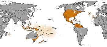 Área Geográfica de la Mariposa Monarca