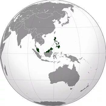 Área Geográfica del Gusano Calamar