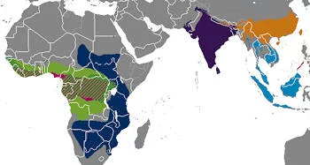 Área Geográfica del Pangolín