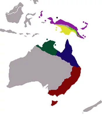 Área Geográfica del Petauro del Azúcar